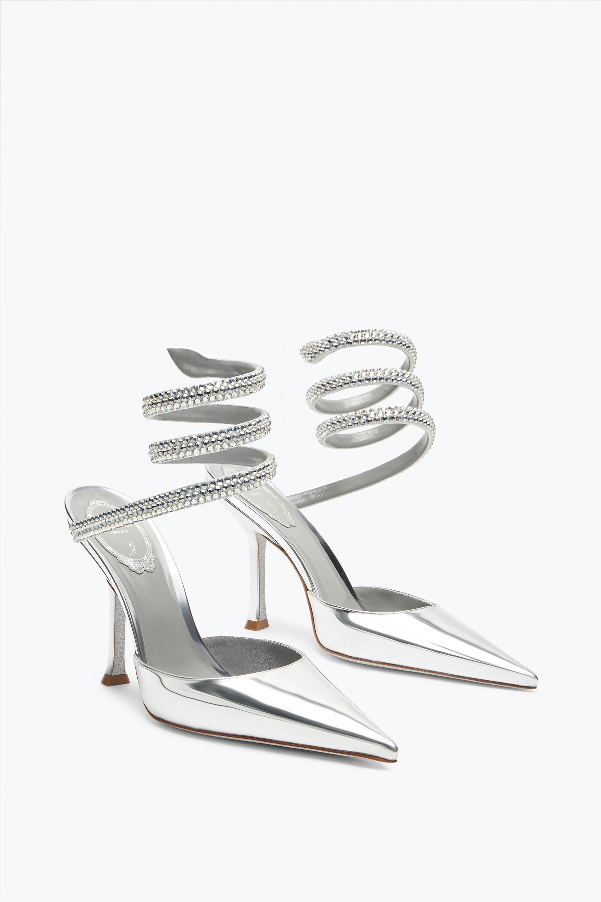 Escarpin gris argent cheap