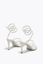 CLEO SANDALEN 80 IN WEISS