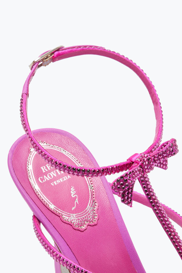 Caterina Crystal Fuchsia Sandal 105