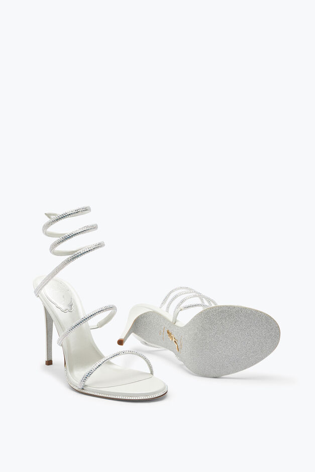 Cleo 105 Crystal Ivory Sandal Cleo 105 Crystal Ivory Sandal