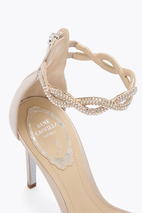 BRAID CHAMPAGNE SANDAL 105