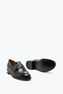 Mocasín Morgana Negro con Cristal Mate Negro 20