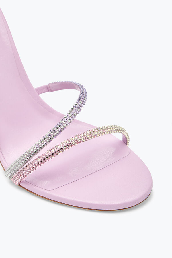 Margot Lilac Sandal With Degrad&eacute; Crystals 105