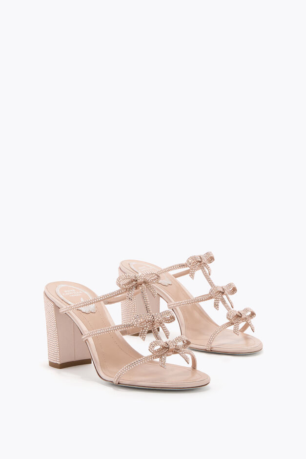 CATERINA BLUSH PINK MULE 80
