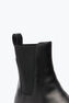 Black Leather Ankle Boots Bika