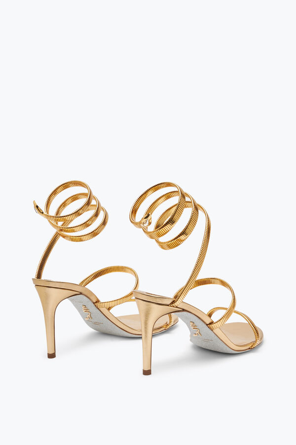 Juniper Metallic Gold Sandal 80