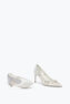 Cinderella 白色水晶高跟鞋 80