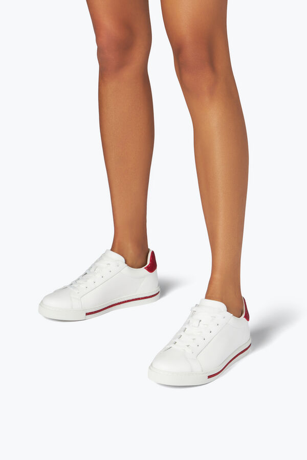 Xtra Crystal White-Red Sneaker 15