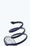 Sandale Cleo en daim bleu 105