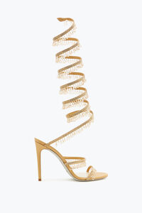 SUPER CHANDELIER GOLD SANDAL 105