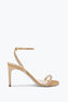 Ellabrita Crystal Beige Sandal 80