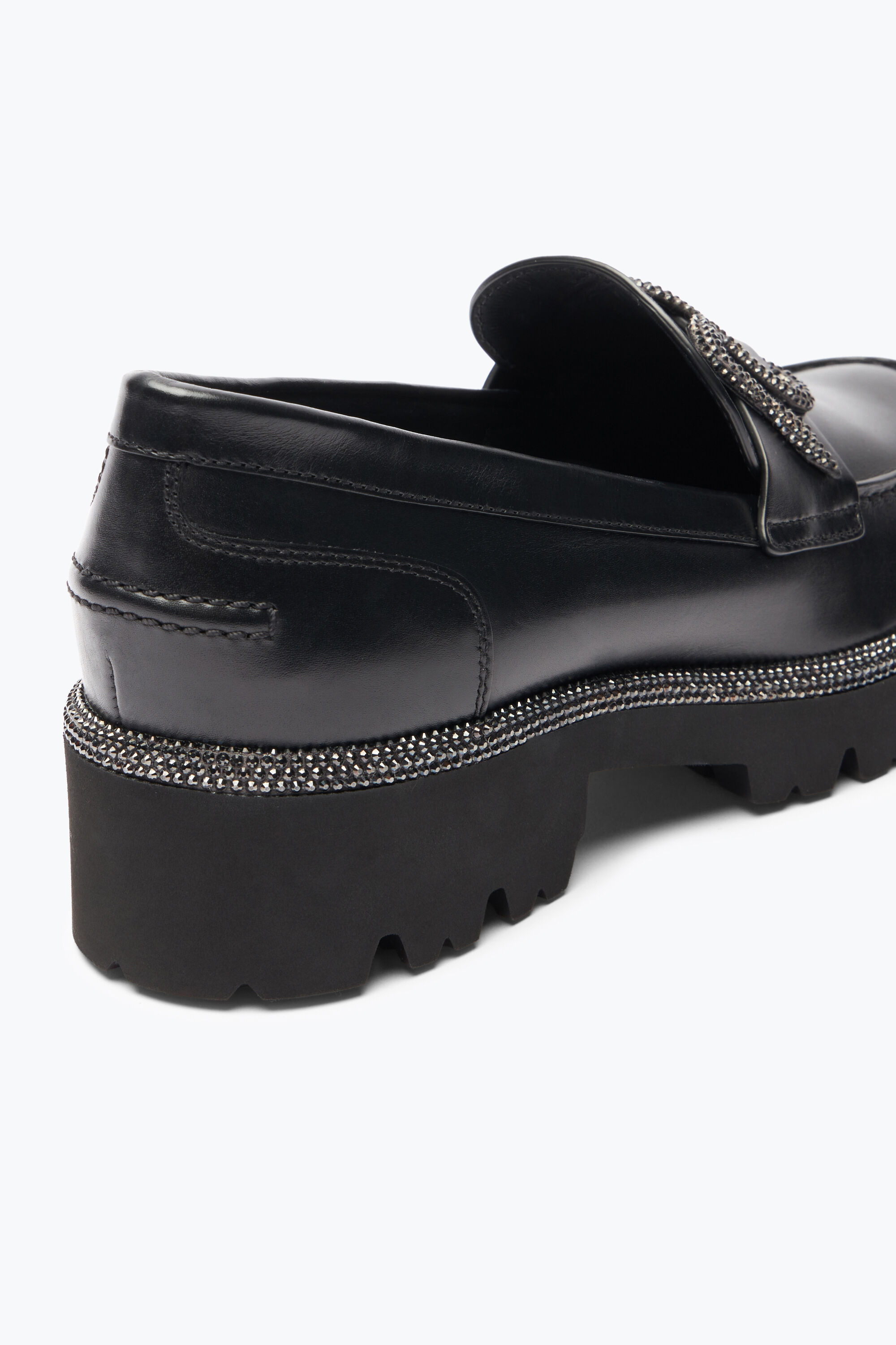 Rhinestone loafers womens discount