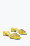 Sandale mule Ginger jaune 40
