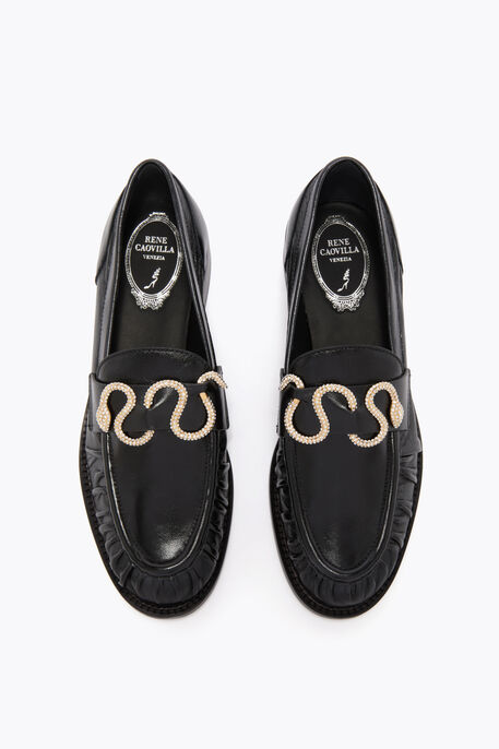 MORGANA BLACK LOAFER 20