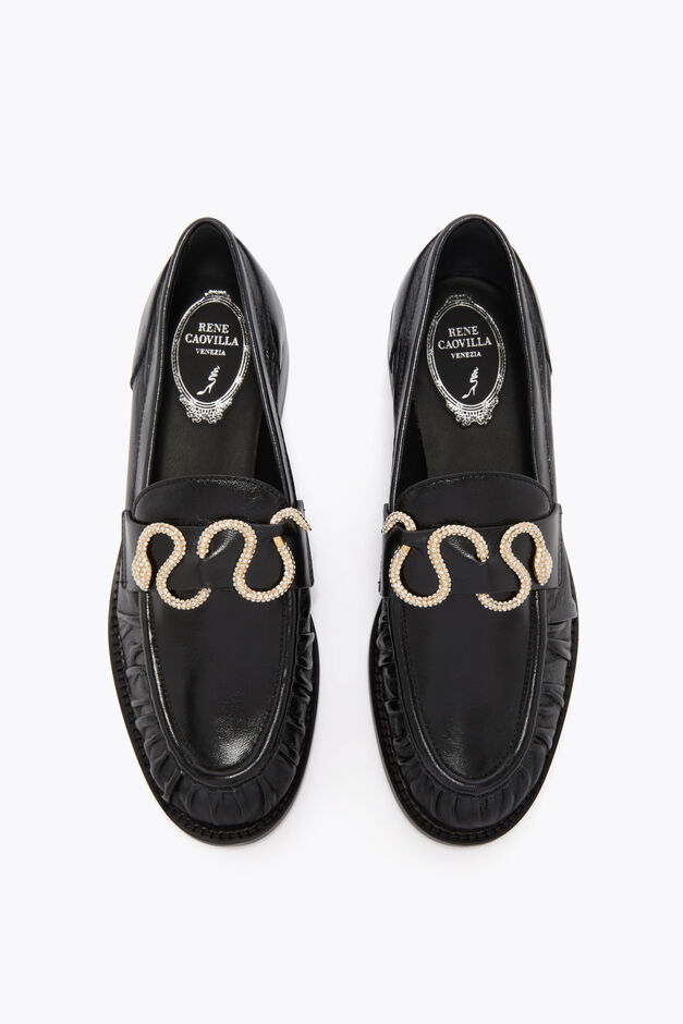 MORGANA BLACK LOAFER 20