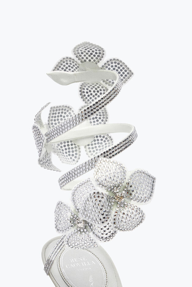 Floriane White Pump 105 Floriane White Pump 105