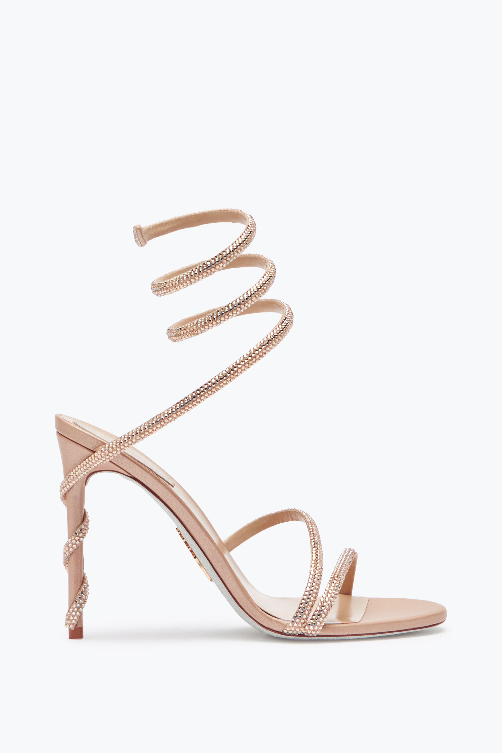 Rene caovilla crystal embellished sandals on sale