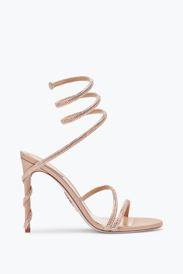 Margot Crystal Blush Sandal 105