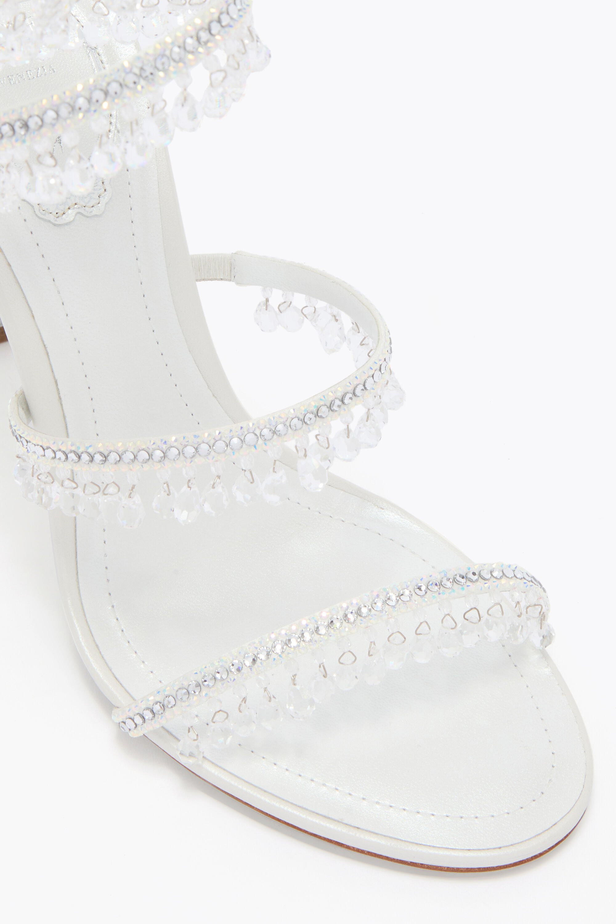 Rene Caovilla® Chandelier: crystal sandals