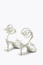 SANDALE MARGOT PAPILLONS BLANC 80