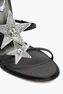 SANDALO CLEO STAR NERO-ARGENTO 105
