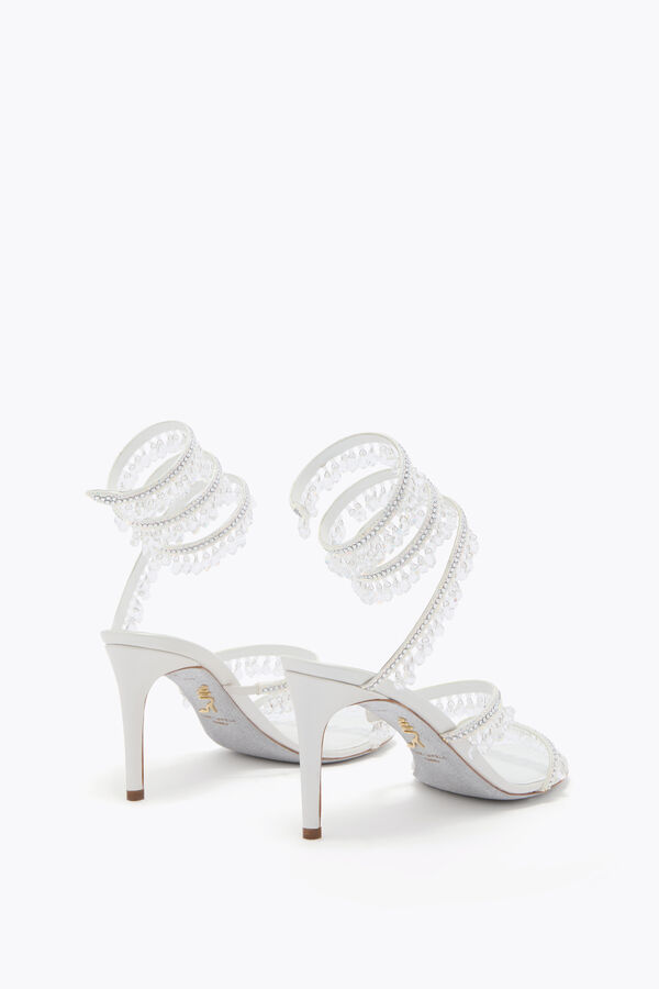CHANDELIER WHITE SANDAL 80