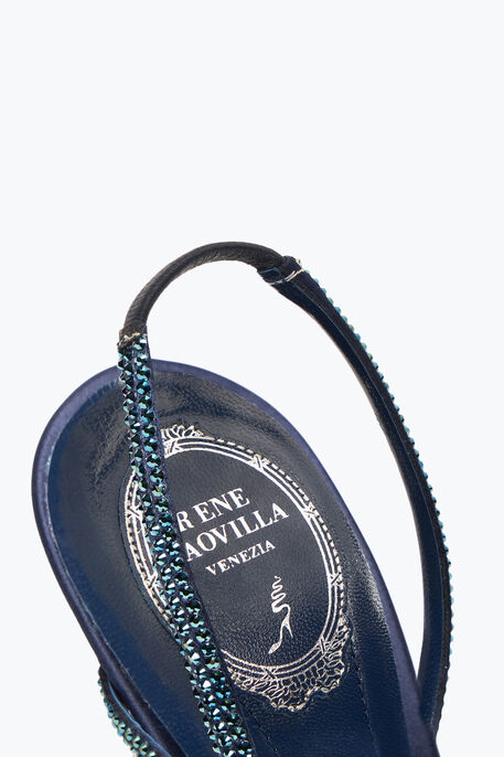 BRAID ELECTRIC BLUE SANDAL 105 BRAID ELECTRIC BLUE SANDAL 105