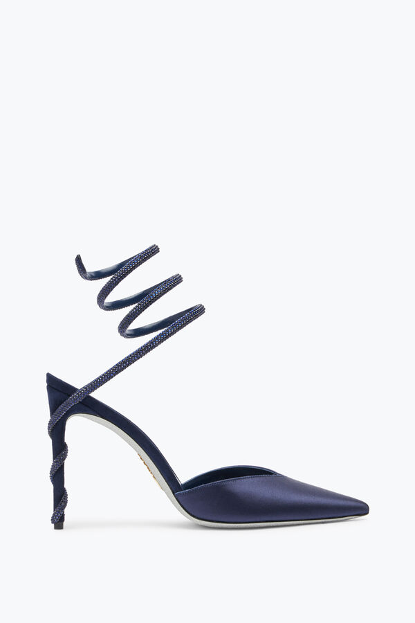 Margot Midnight Blue Pump 105