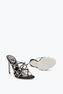 ESMERALDA BLACK SLIDER SANDAL 105
