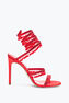 CHANDELIER RED SANDAL 105