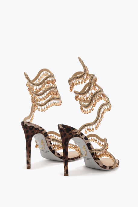 ONDA CHANDELIER ANIMALIER SANDAL 105