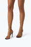 MARGOT BLACK AND GOLD SANDAL 105