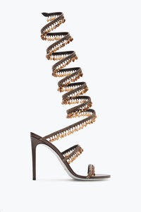 SUPER CHANDELIER BRONZE SANDAL 105