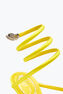 Sandale Serpente jaune avec cristaux 105