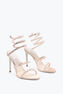Cinderella Nude Sandal With Serpent 105