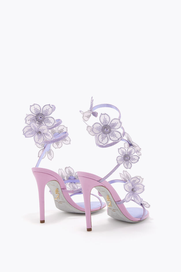 PEACH FLOWER WISTERIA SANDAL 105