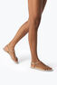 DIANA IVORY SANDAL WITH GOLD AND SILVER CRYSTALS 10