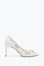 Cinderella Crystal White Pump 80