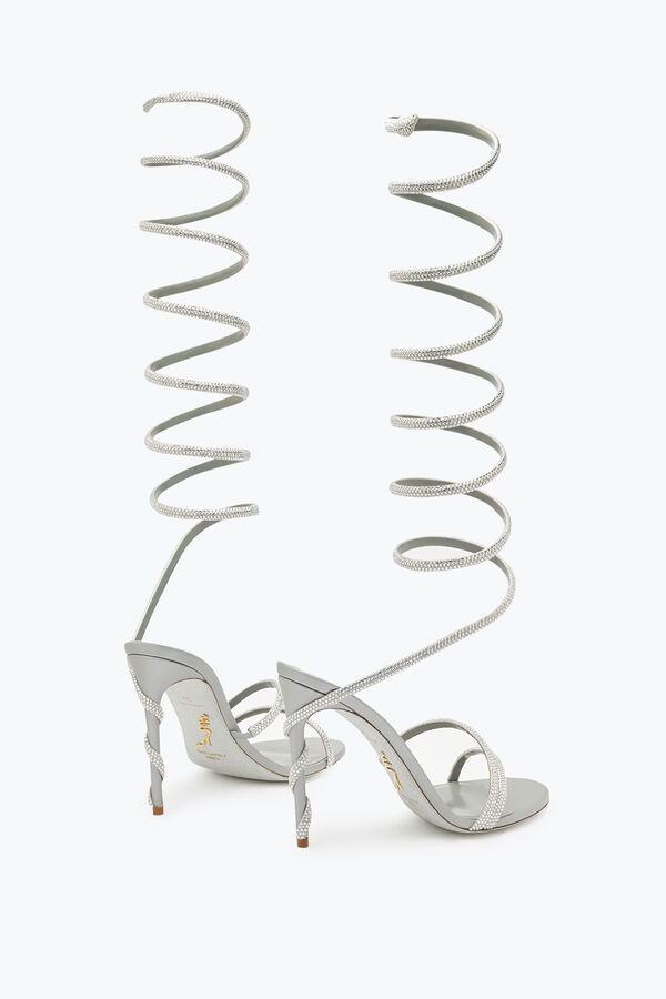 Margot Crystal Grey Sandal 105