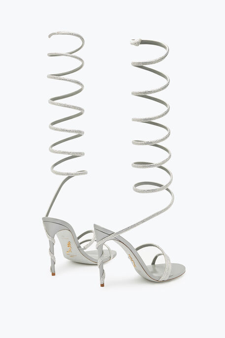 Margot Crystal Grey Sandal 105 Margot Crystal Grey Sandal 105