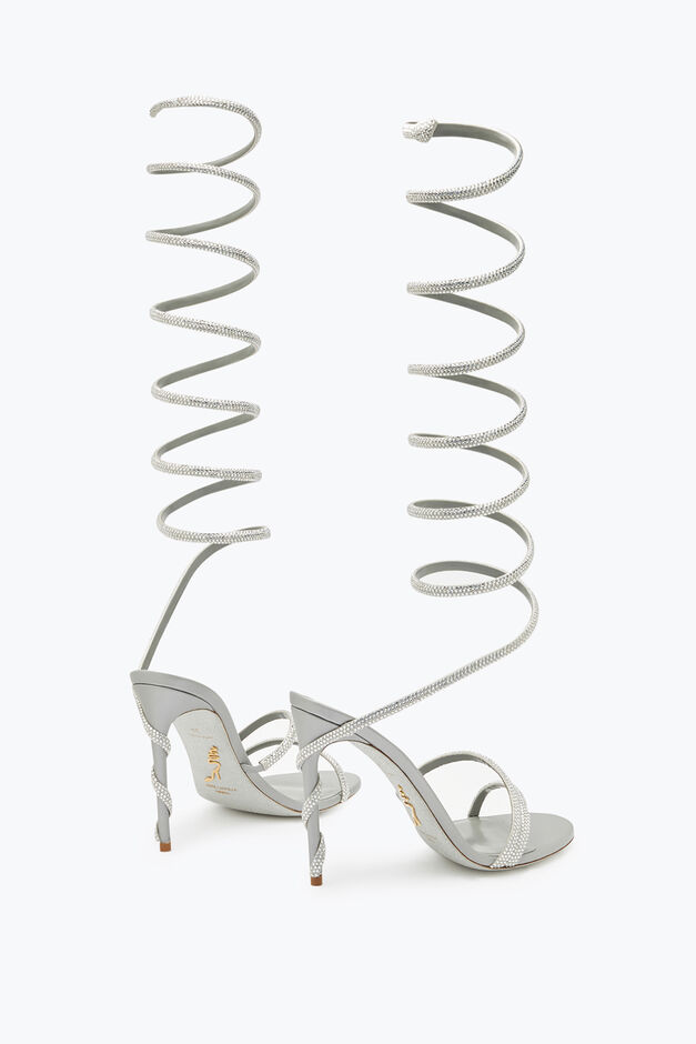 Margot Crystal Grey Sandal 105 Margot Crystal Grey Sandal 105