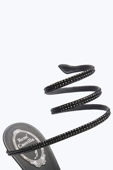 Schmucksandalette mit hohem Absatz CLEO