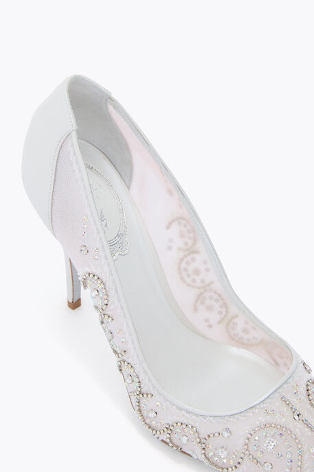 JAHANARA PUMP 100 IN WEISS