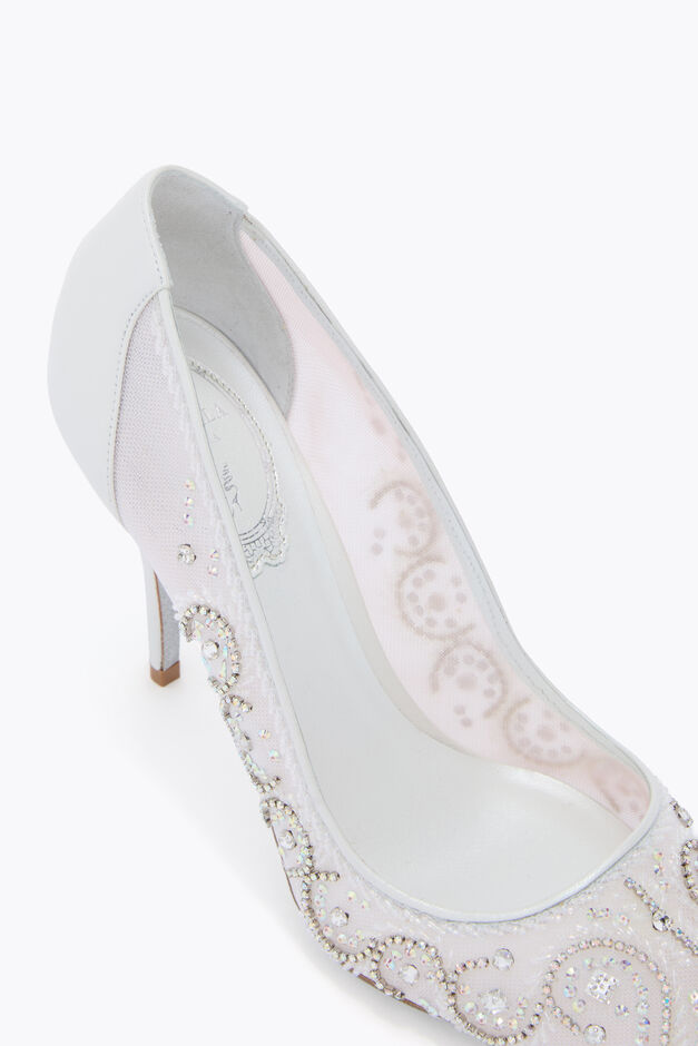 JAHANARA PUMP 100 IN WEISS