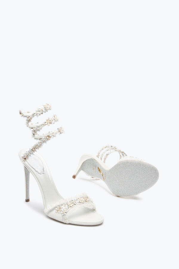 SANDALE BLOOM BLANCHE 105