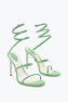 Cleo Mint Green Sandal With Crystals 105