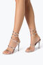 Cleo Metallic Silver Sandal 105
