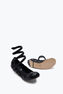 Cleo 水晶黑色芭蕾平底鞋 10