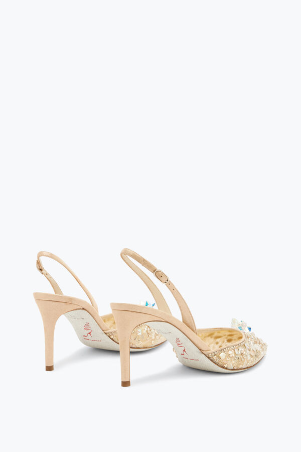 Slingback With Jewel Stones Cinderella 75