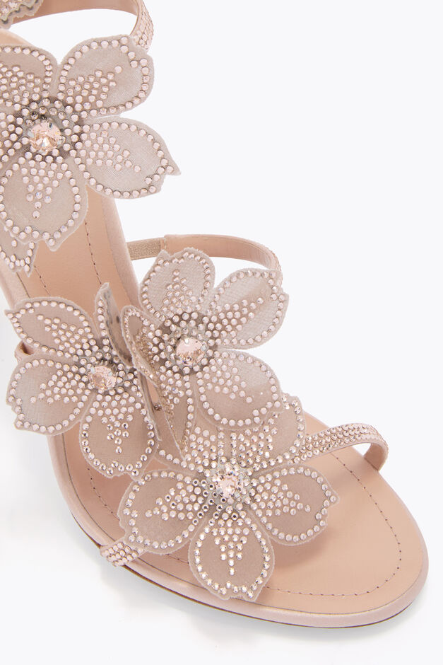 PEACH FLOWER BLUSH PINK SANDAL 105